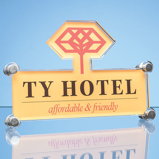 The acrylic wall plaques are completely bespoke. Please forward details of your requirements and we