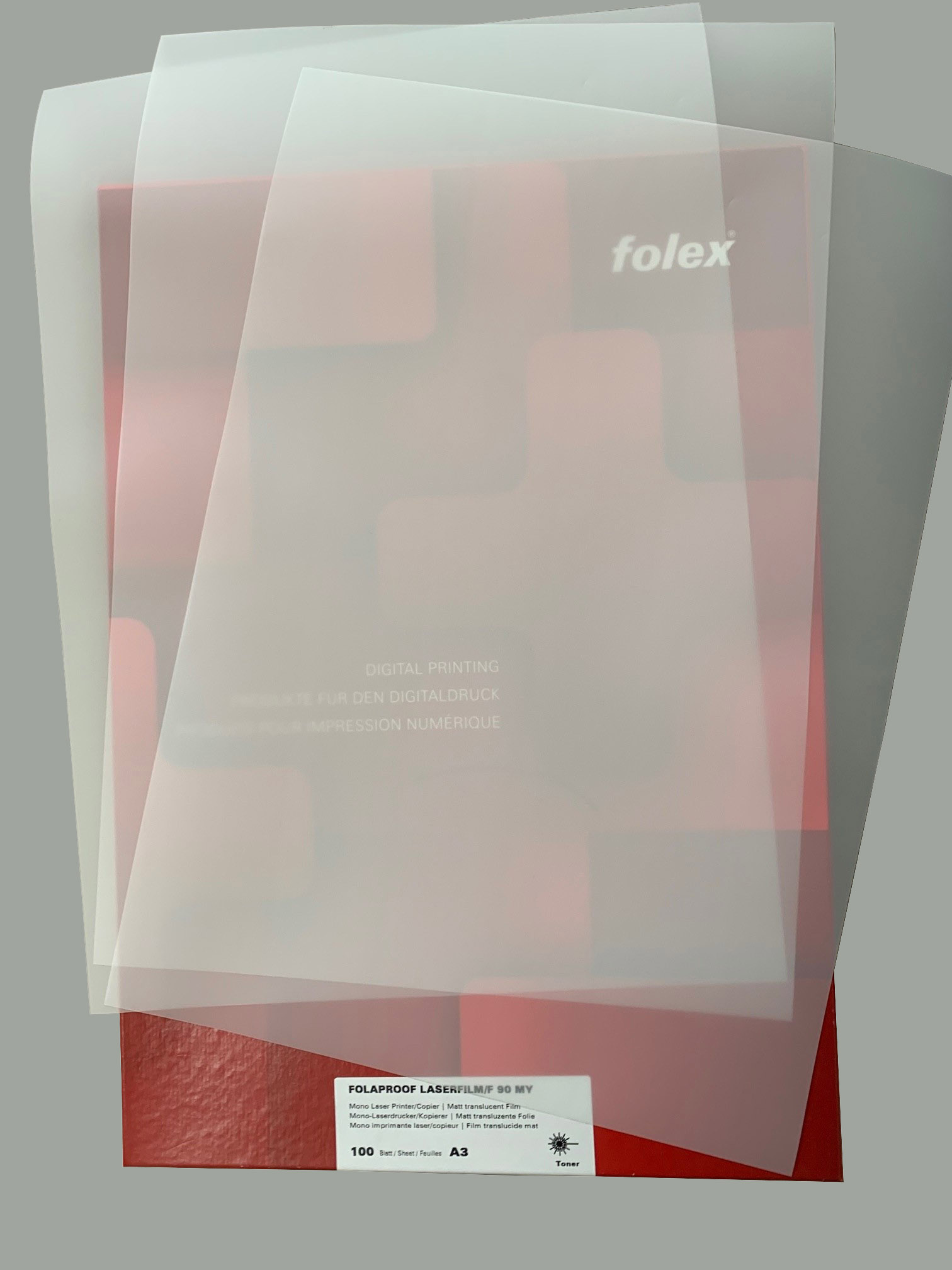 A3 Sheet Folex Laser Matt Film