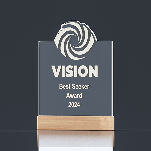 Warm White LED Wooden Base 200 x 30 x 45mm with Clear Acrylic 200 x 200 x 5mm