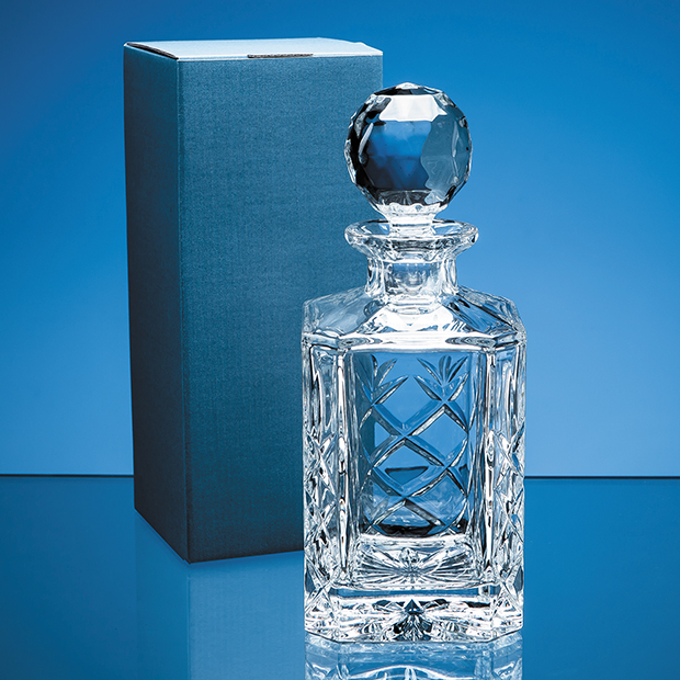 Blue Decanter Tuck Gift Box