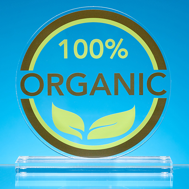 100% Recycled Acrylic Bespoke Award